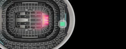 Seat view from Mezzanine