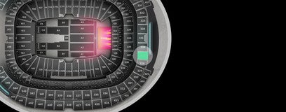 Seat view from Mezzanine