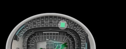 Seat view from Mezzanine