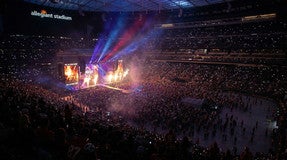 Seat view from Mezzanine