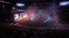 Seat view from Mezzanine