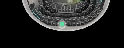Seat view from Upper