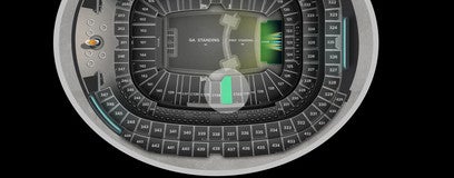 Seat view from Club
