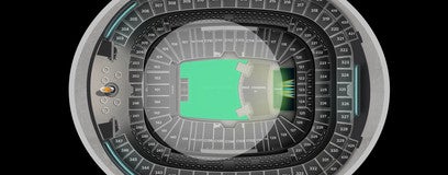 Seat view from GA Standing