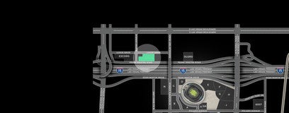 Seat view from Luxor Garage