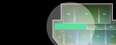 Seat view from Bleacher