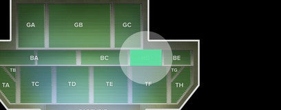 Seat view from Bleacher