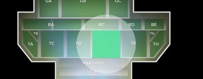 Seat view from Track