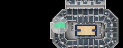 Seat view from Middle