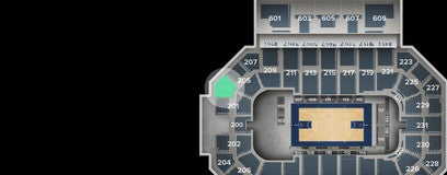 Seat view from Middle