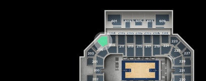 Seat view from Middle