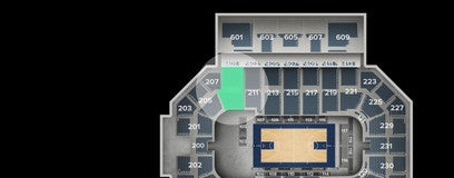 Seat view from Middle