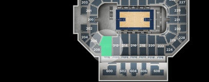 Seat view from Middle