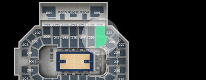 Seat view from Middle