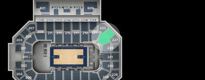 Seat view from Middle