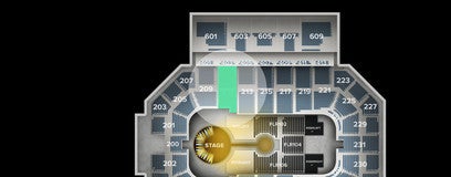 Seat view from Middle