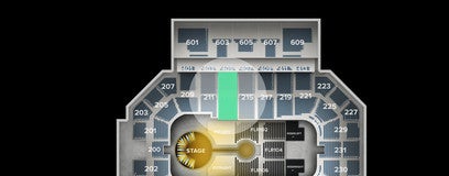 Seat view from Middle