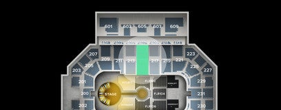 Seat view from Middle