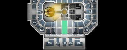 Seat view from Middle