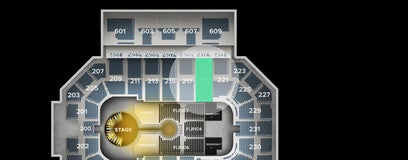 Seat view from Middle