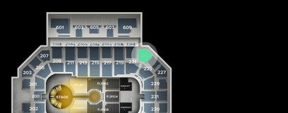 Seat view from Middle