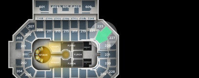 Seat view from Middle