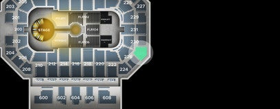 Seat view from Middle