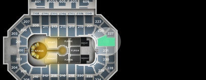 Seat view from Middle