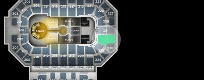 Seat view from Middle