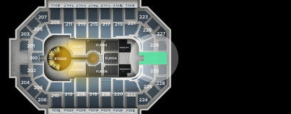 Seat view from Middle