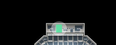 Seat view from Upper