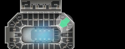 Seat view from Lower