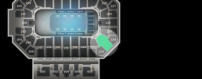 Seat view from Lower