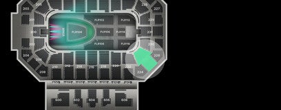 Seat view from Lower