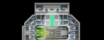 Seat view from Middle