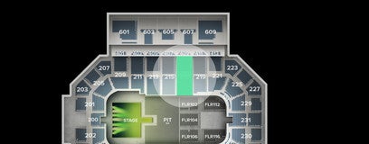 Seat view from Middle
