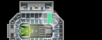 Seat view from Middle