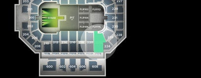Seat view from Middle