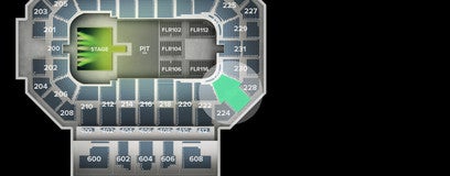 Seat view from Middle