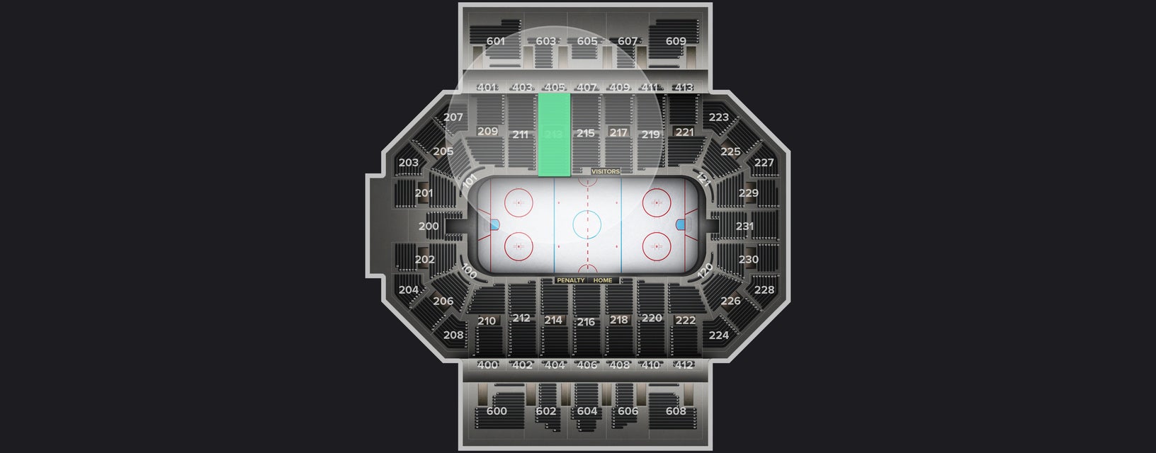Seat view from Lower