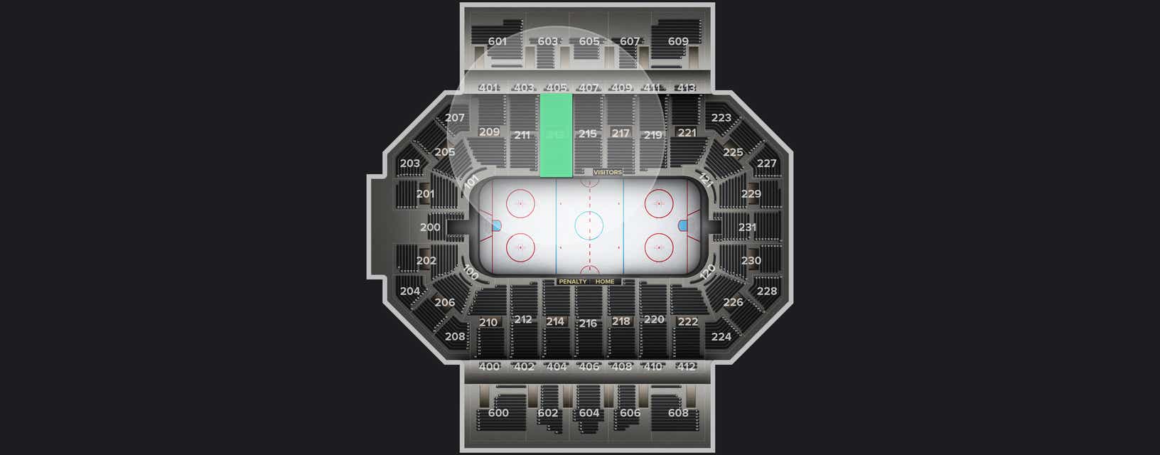 Seat view from Lower