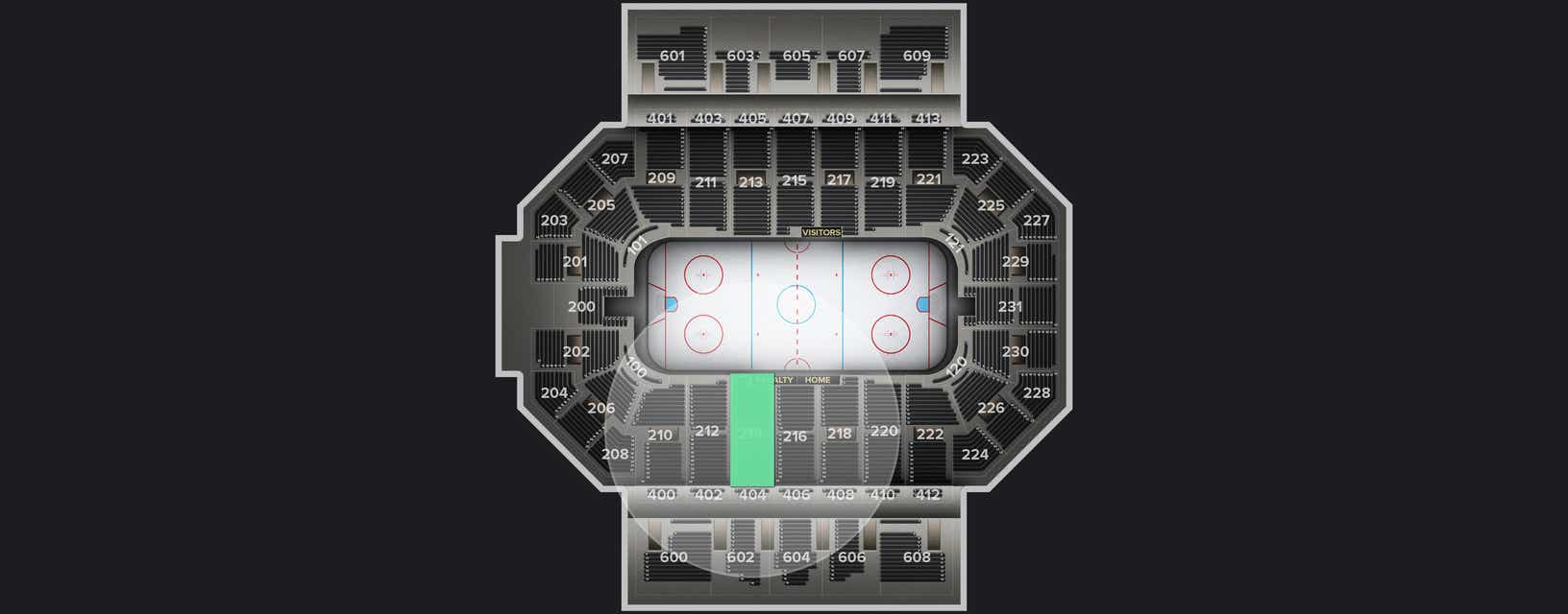 Seat view from Lower