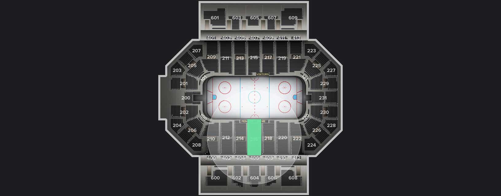 Seat view from Lower