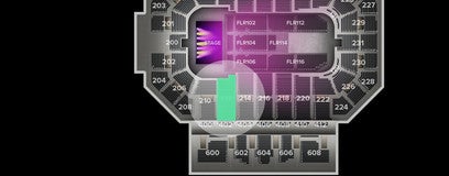 Seat view from Middle