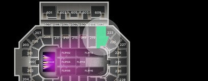 Seat view from Middle