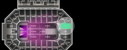 Seat view from Middle