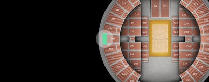 Seat view from Standing Room Only