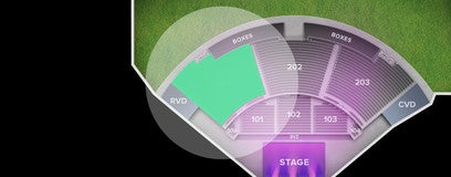 Seat view from 200 Level