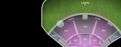 Seat view from 200 Level