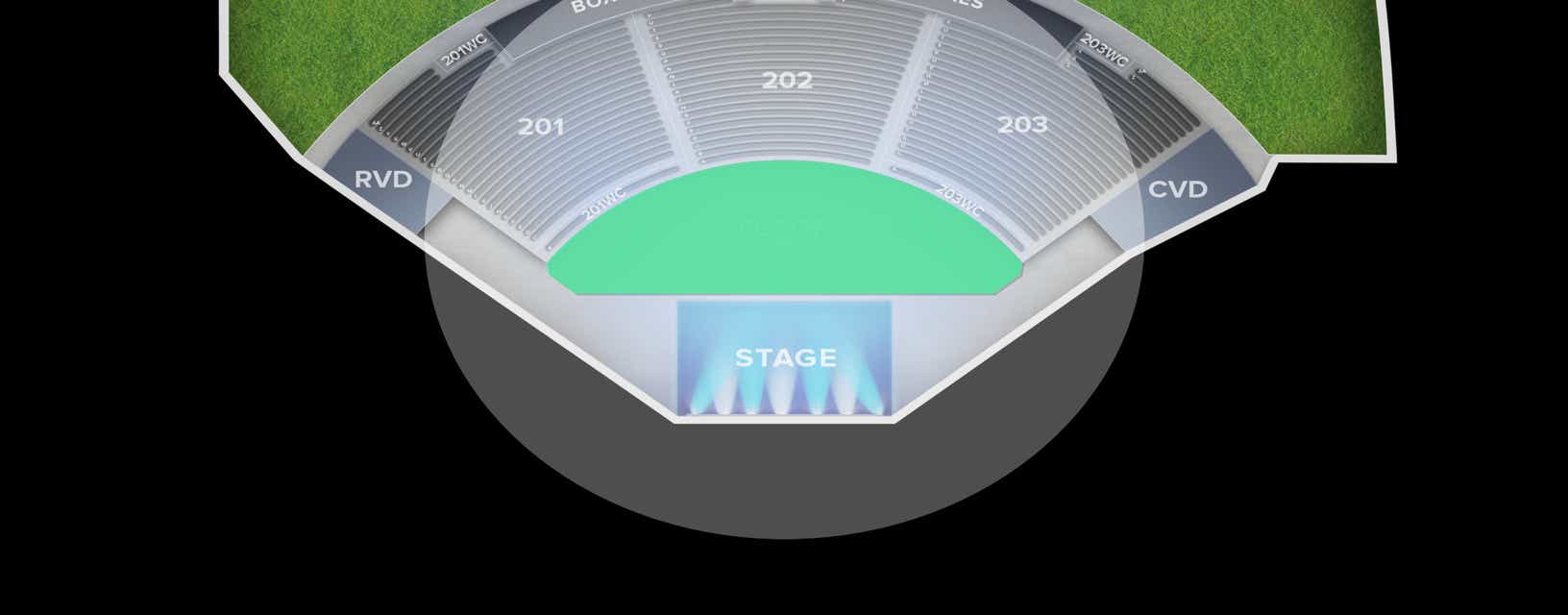 Seat view from Floor